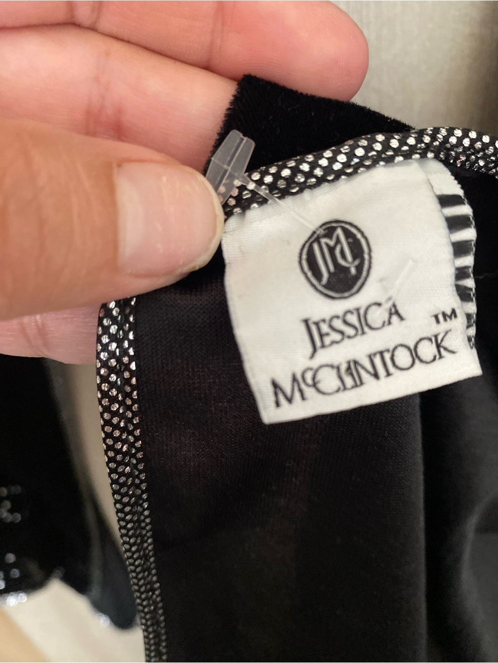 Jessica McClintock Black Velvet Rhinestone Kimono Wrap Shawl Y2K Glam - Picture 2 of 4